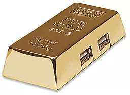 USB-A хаб Manhattan Gold Bar (161541) - мініатюра 2