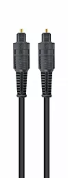 Оптичний аудіо кабель Cablexpert Toslink М/М Cable 1 м black (CC-OPT-1M)