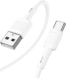Кабель USB Hoco X83 Victory USB Type-C Cable White - миниатюра 2