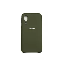 Чехол Epik Jelly Silicone Case для Samsung Galaxy A2 Core Deep Olive