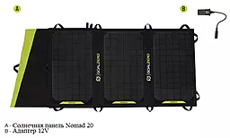 Goal Zero Солнечная панель Nomad 20 - мініатюра 2