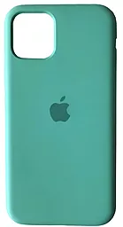 Чехол Silicone Case Full для Apple iPhone 12 Mini Denim Blue