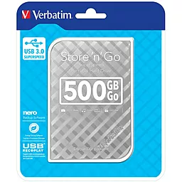 Внешний жесткий диск Verbatim 2.5" 500GB (53196) - миниатюра 4