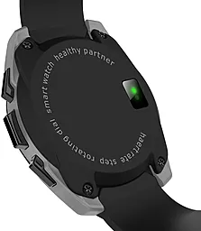 Смарт-часы SmartWatch NO.1 G5 Silver with Black strap - миниатюра 5