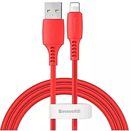 Кабель USB Baseus Colourful Lightning Cable  Red (CALDC-09)