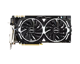 Видеокарта MSI GeForce GTX 1080 ARMOR 8G OC - миниатюра 2