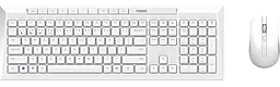 Комплект (клавіатура+мишка) Rapoo 8210M  White - мініатюра 3