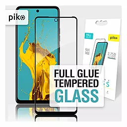 Защитное стекло Piko Full Glue для Tecno Spark 10 Pro Black