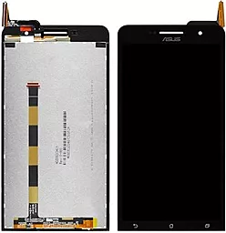 Дисплей Asus ZenFone 6 A600CG (T00G, Z002) з тачскріном, Black