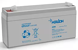 Акумуляторна батарея Merlion 6V 3,2Ah AGM (GP632F1)