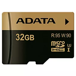 Карта памяти ADATA microSDHC 32GB XPG Class 10 UHS-I U3 (AUSDH32GXUI3-R)