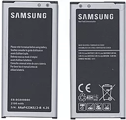 Аккумулятор Samsung G800H Galaxy S5 mini / EG-BG800CBE (2100 mAh) 12 мес. гарантии - миниатюра 2