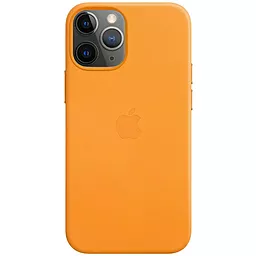 Чехол Apple Leather Case для iPhone 11 Pro  Yellow