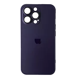 Чехол AG Glass with MagSafe для Apple iPhone 13 Pro Dark purple