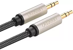 Аудио кабель Ugreen AV125 AUX mini Jack 3.5mm M/M Cable 0.5 м gray (10601) - миниатюра 3