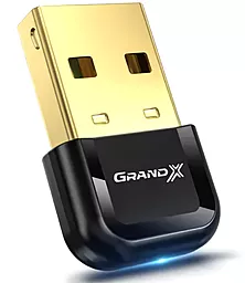 Bluetooth адаптер Grand-X BT53G adapter BT5.3 20m Black - миниатюра 3