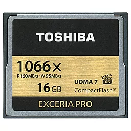 Карта памяти Toshiba Compact Flash 16GB Exceria Pro 1066X UDMA 7 (CF-016GSG(BL8)