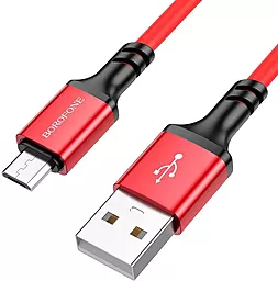 Кабель USB Borofone BX83 12W 2.4A USB - micro USB Cable Red
