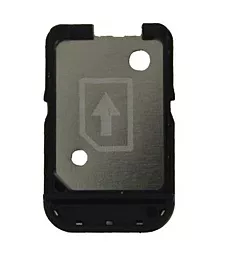 Держатель (лоток) Сим карты Sony Xperia XA F3111 Black