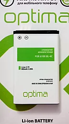 Усиленный аккумулятор Nokia BL-5C (1100 mAh) Optima