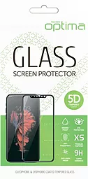 Защитное стекло Optima 5D Samsung A605 Galaxy A6 Plus 2018 Black