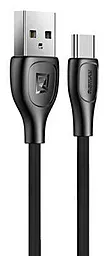 Кабель USB Remax RC-160a Lesu Pro USB Type-C Cable Black