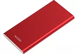 Повербанк Nomi E100 10000 mAh Red - миниатюра 2