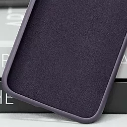 Чехол Epik TPU+Glass Sapphire Midnight with MagSafe для Apple iPhone 12 Deep Purple - миниатюра 2