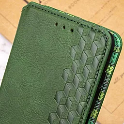 Чехол GETMAN Cubic (PU) для Samsung Galaxy S24 Plus Green - миниатюра 5