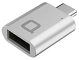 OTG-переходник Nonda USB 3.0 to USB-C Silver - миниатюра 2