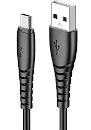 Кабель USB Charome C20-01 12w 2.4a micro USB cable black