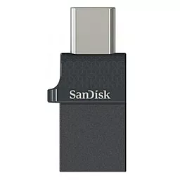 Флешка SanDisk 128GB Dual Drive Ultra USB 2.0 + Type-C (SDDDC1-128G-G35) Black