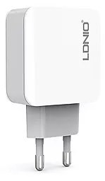 Сетевое зарядное устройство LDNio 3 USB Ports 3.1A Home charger White (DL-A3301) - миниатюра 2