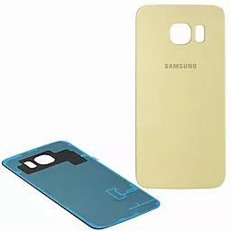 Задняя крышка корпуса Samsung Galaxy S6 G920F Gold Platinum