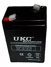Аккумуляторная батарея UKC 6V 4Ah (WST-4.0) - миниатюра 3