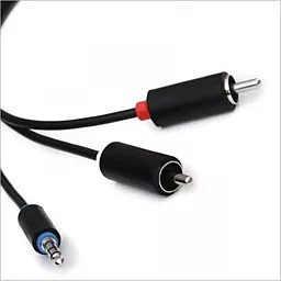 Аудио кабель Ultra Aux mini Jack 3.5 mm - 2хRCA M/M Cable 1.5 м black (UC103-0150)