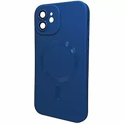 Чехол Cosmic Frame MagSafe Color для Apple iPhone 12 Navy Blue