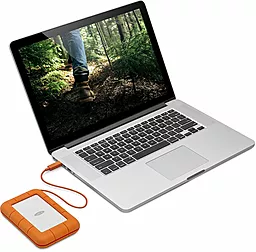 Внешний жесткий диск LaCie Rugged Thunderbolt 2TB USB-C (STFS2000800) Orange - миниатюра 7
