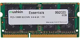 Оперативна пам'ять для ноутбука Mushkin 8 GB SO-DIMM DDR3 1333 MHz (992020)