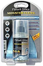 Универсальный чистящий набор Favorit Monster Clean 200ml + МФ 25Х25см (F130213)