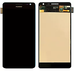Дисплей Huawei Ascend D2 (D2-0082) с тачскрином, Black