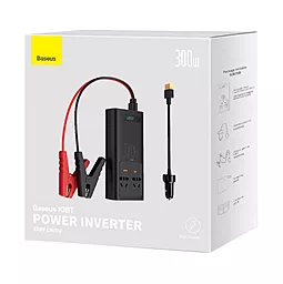Преобразователь напряжения Baseus Super IGBT Power Inverter 300W 110V US/JP Black (CGNB010001) - миниатюра 5