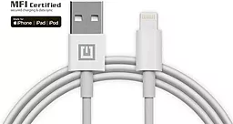 Кабель USB REAL-EL 2m Lightning cable white (EL123500056)