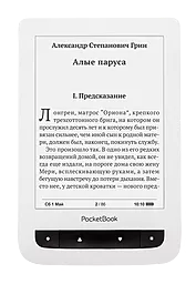 Электронная книга PocketBook 624 Basic Touch White - миниатюра 2