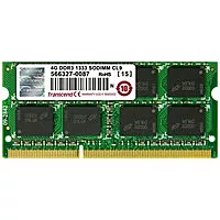 Оперативная память для ноутбука Transcend DDR3 4GB 1333 MHz  (JM1333KSN-4G)