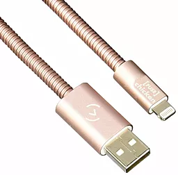 USB Кабель FuseChicken USB Cable to Lightning Titan Plus 1,5m Rose Gold (IDSR15) - мініатюра 2