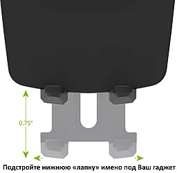 Автодержатель iOttie Easy One Touch 3 Car & Desk Mount Holder Black (HLCRIO120) - миниатюра 9