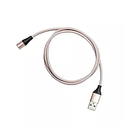 Кабель USB XoKo SC-400 Magnetic 3-in-1 USB to Type-C/Lightning/micro USB Cable rose gold (SC-400MGNT-RS) - миниатюра 2