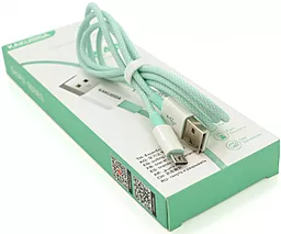 Кабель USB iKaku KSC-723 12W 2.4A micro USB Cable Green