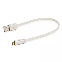 Кабель USB Scosche FlatOut™ LED Realtree® Micro USB 1.8 м. White (MFLED6WT) - миниатюра 3